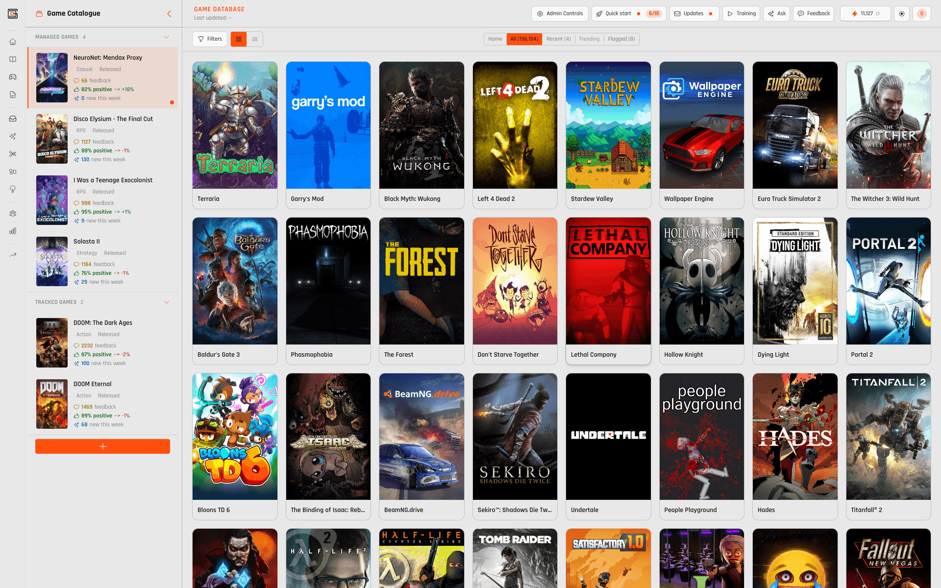 How GameDataCore compounds — ANY GAME, NOT JUST YOURS