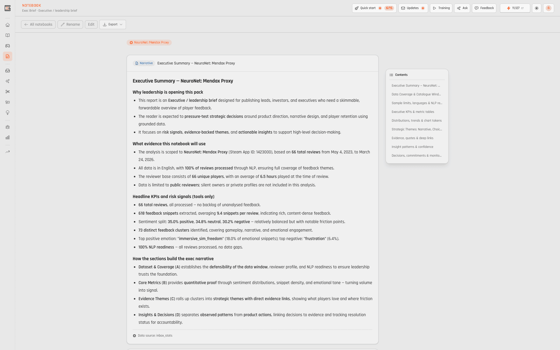 CoreReports — THE MEETING DOESN'T NEED — ANOTHER GOOGLE DOC. — product